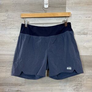 REI Co-op Women’s Active Pursuits Shorts 4.5" - Heathered Navy Blue - Size Small